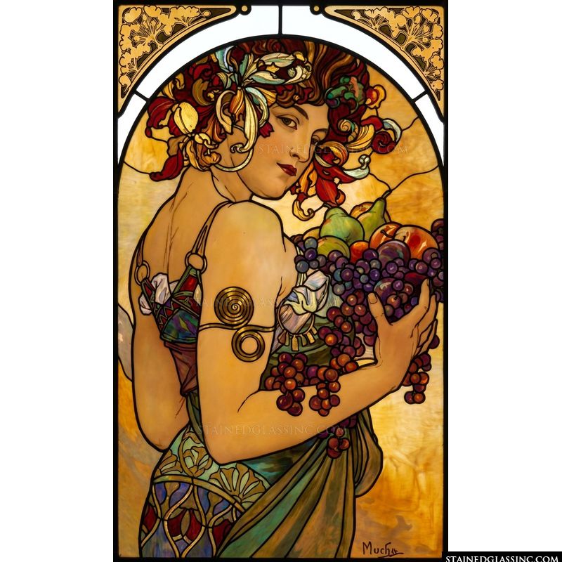 Art Nouveau Fruit Bearer