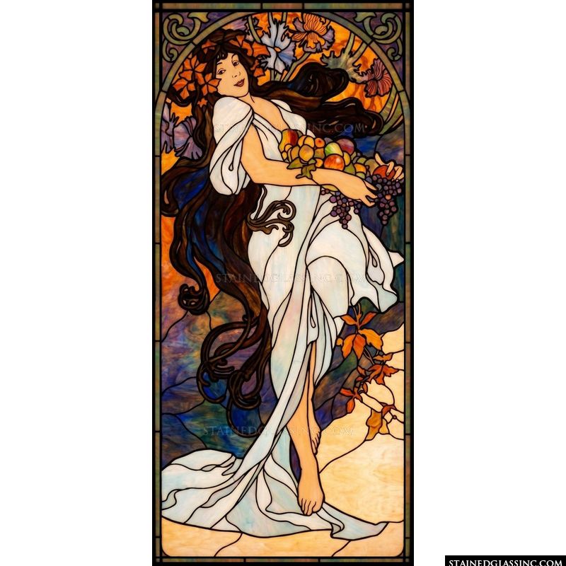 Maiden with Harvest Bounty