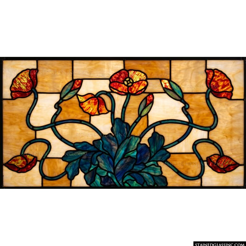 Poppies in Golden Light