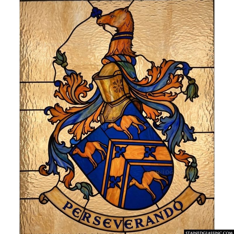 Family Coat of Arms with Camels