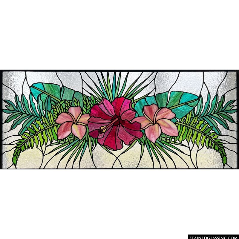 Tropical Hibiscus and Plumeria Bouquet