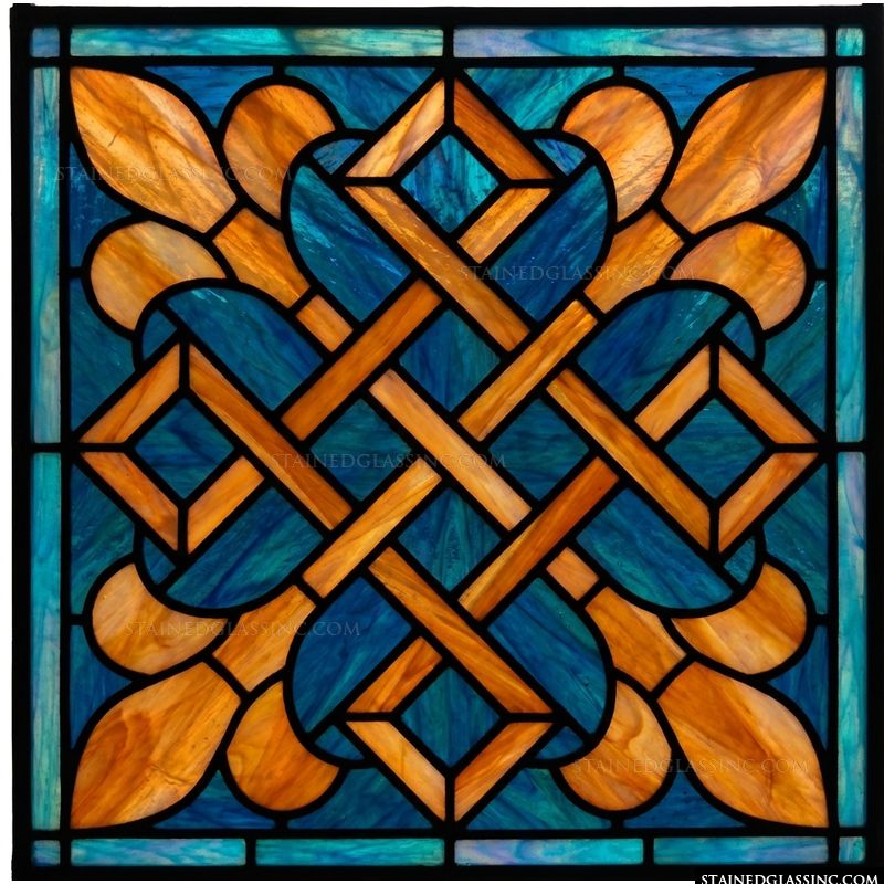 Interwoven Geometric Celtic Knot