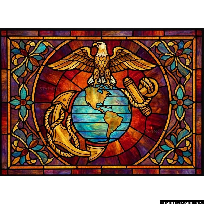Eagle, Globe, and Anchor Emblem