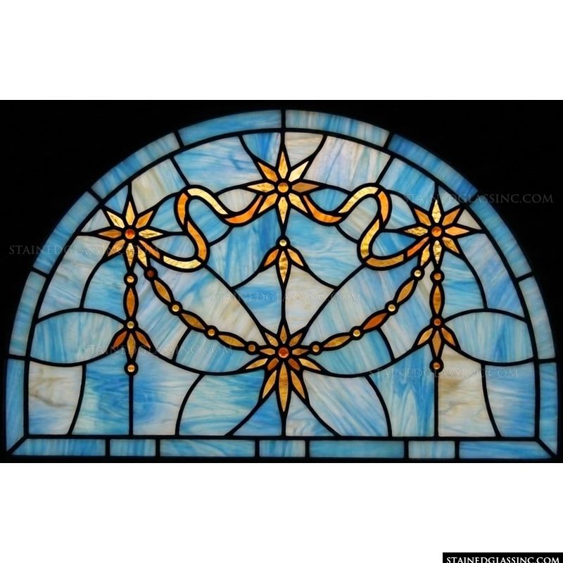 Golden Stars and Celestial Swags