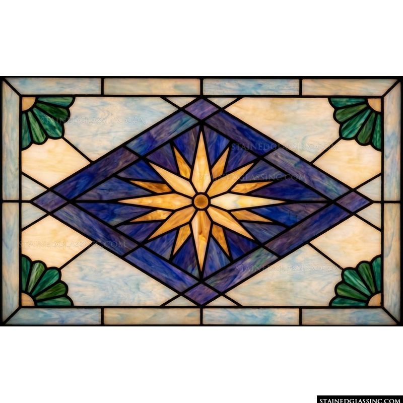 Radiant Starburst Geometric