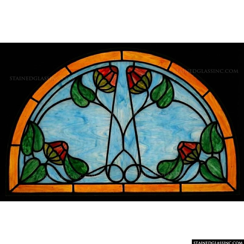 Art Nouveau Floral Arch