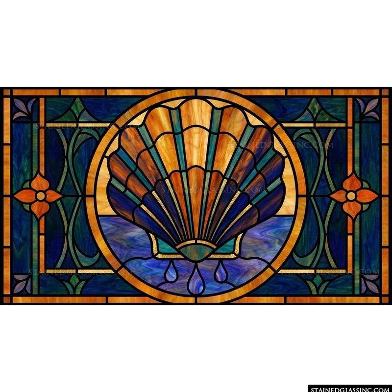Scallop Shell Medallion