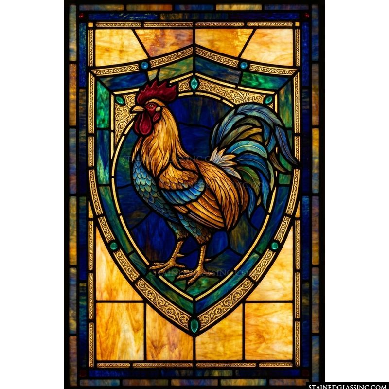 Heraldic Rooster