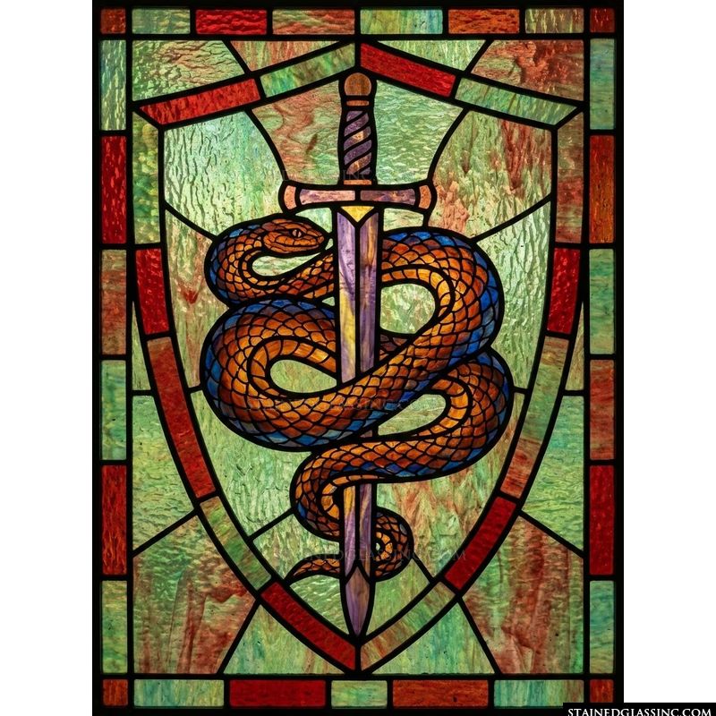 Serpent and Sword Crest