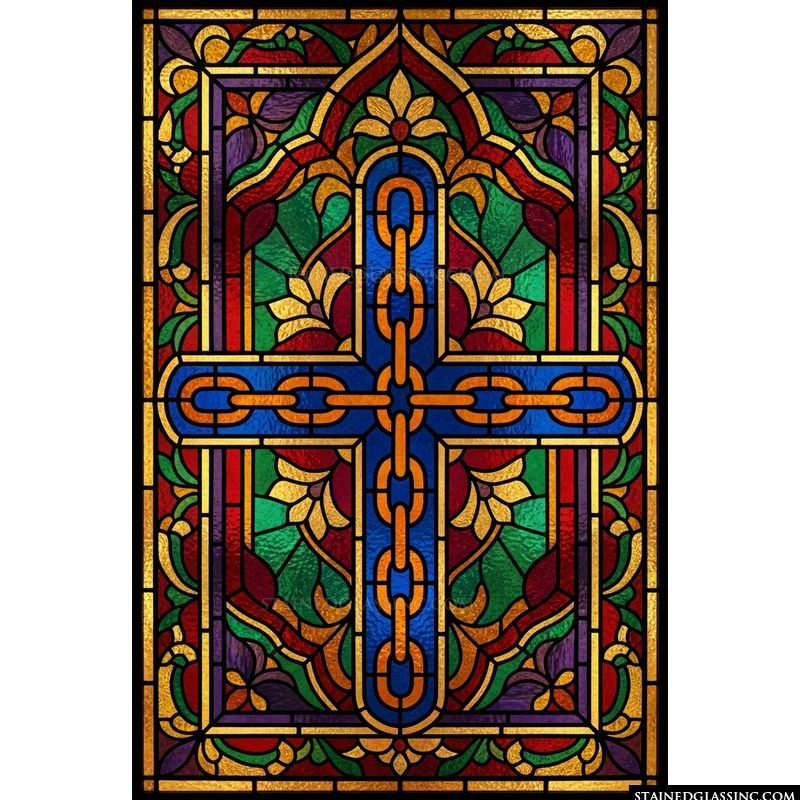 Cross Formed of Chains