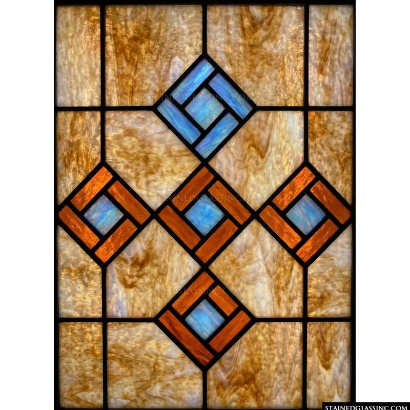 Geometric Diamond Medallions