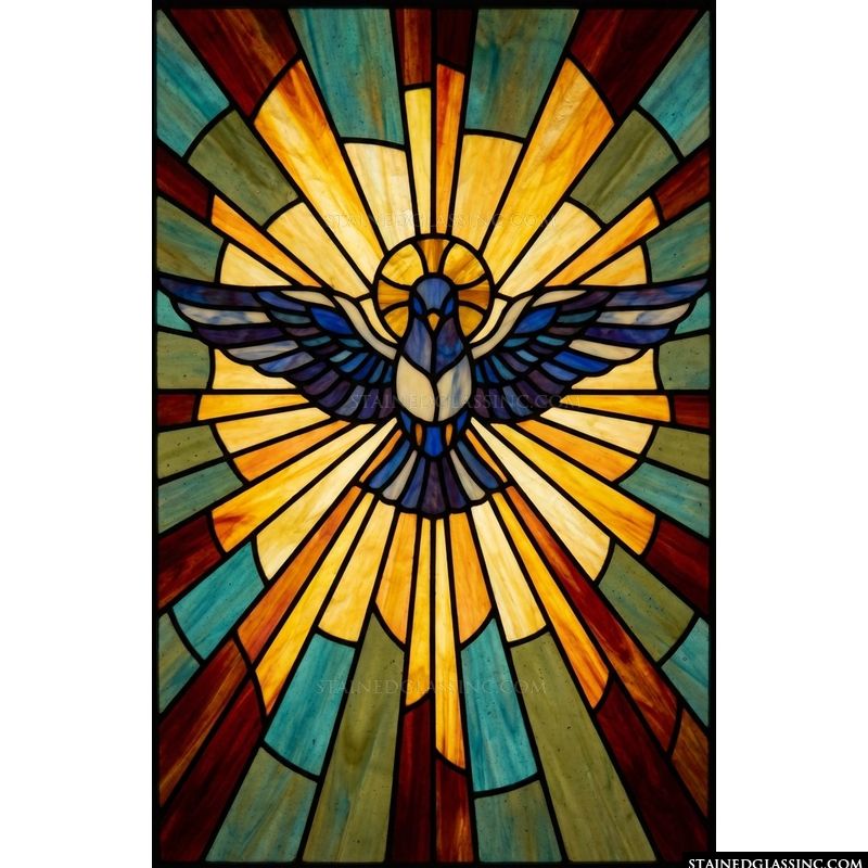Holy Spirit Dove in Radiance
