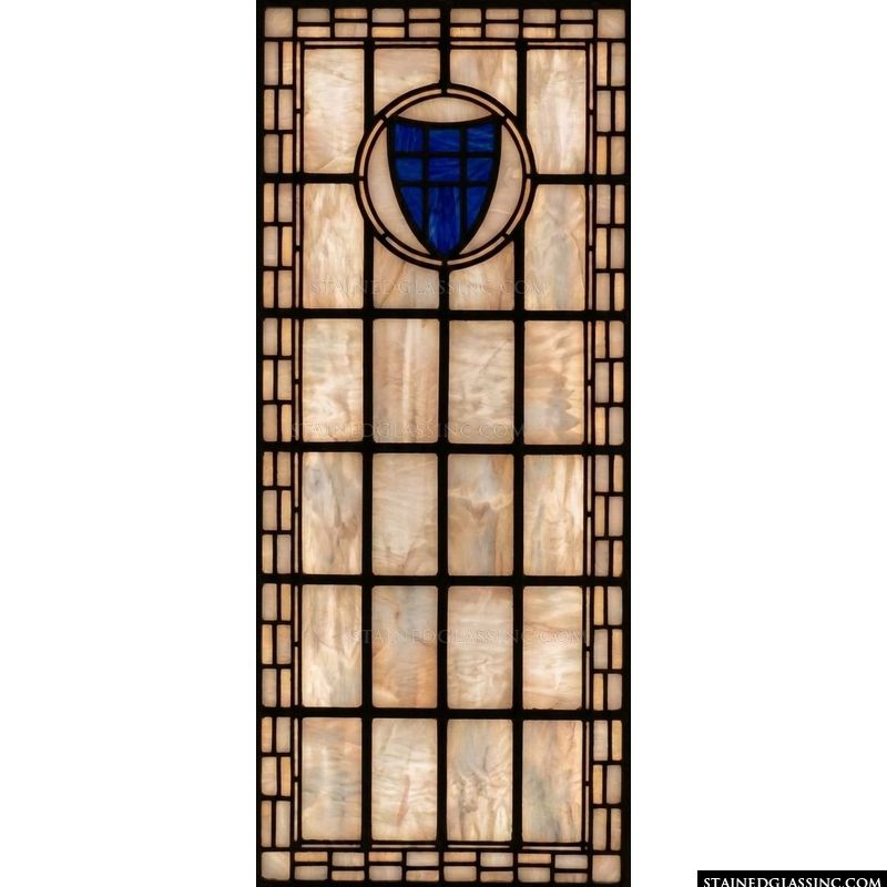 Cobalt Shield in Amber Grid