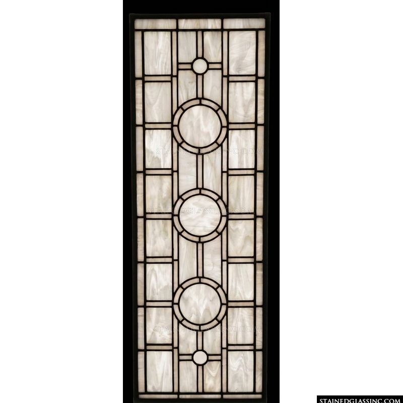 Minimalist Geometric Circles and Rectangles