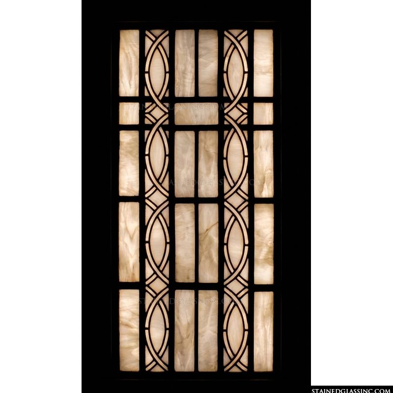 Cream Geometric Lattice