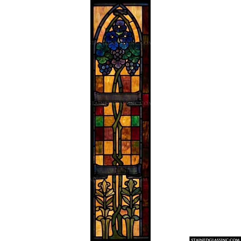 Floral Vines with Scrollwork