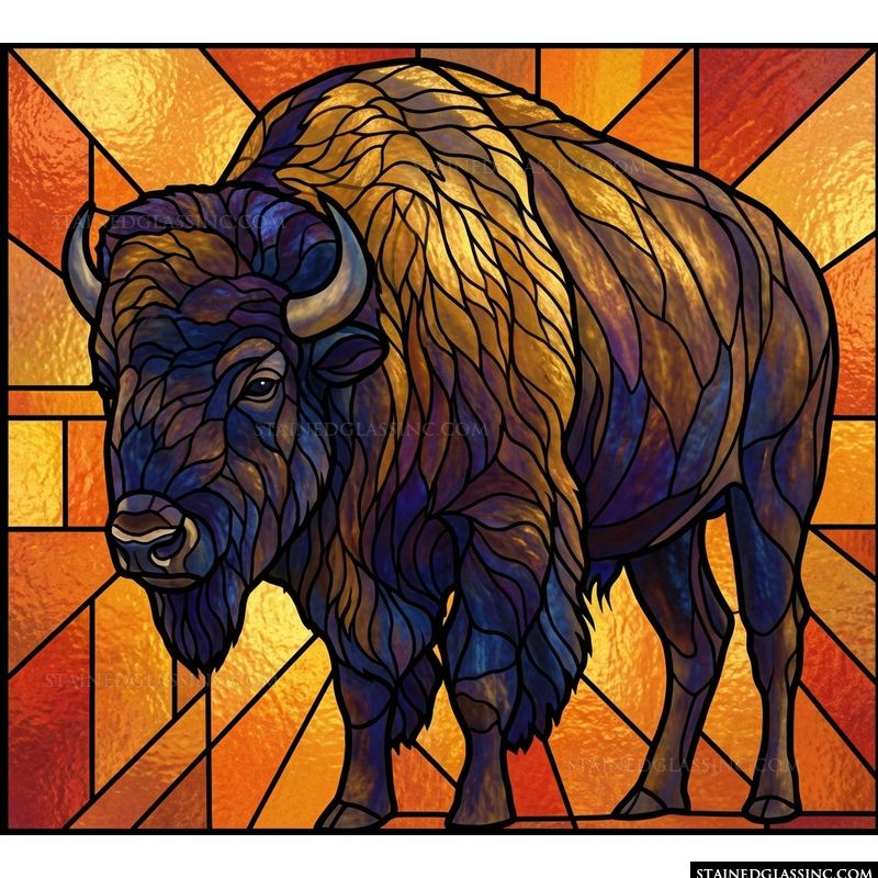 Majestic American Bison