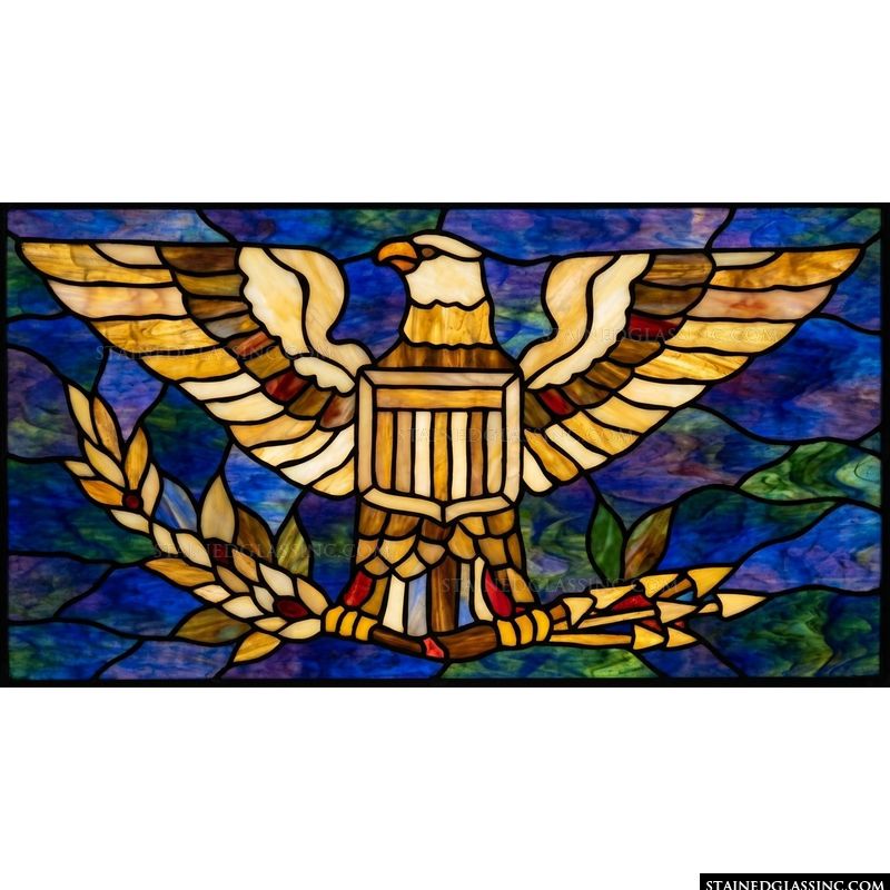 American Eagle with Shield and Arrows