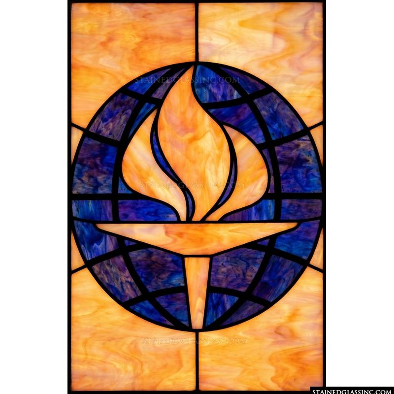 Eternal Flame over the Globe