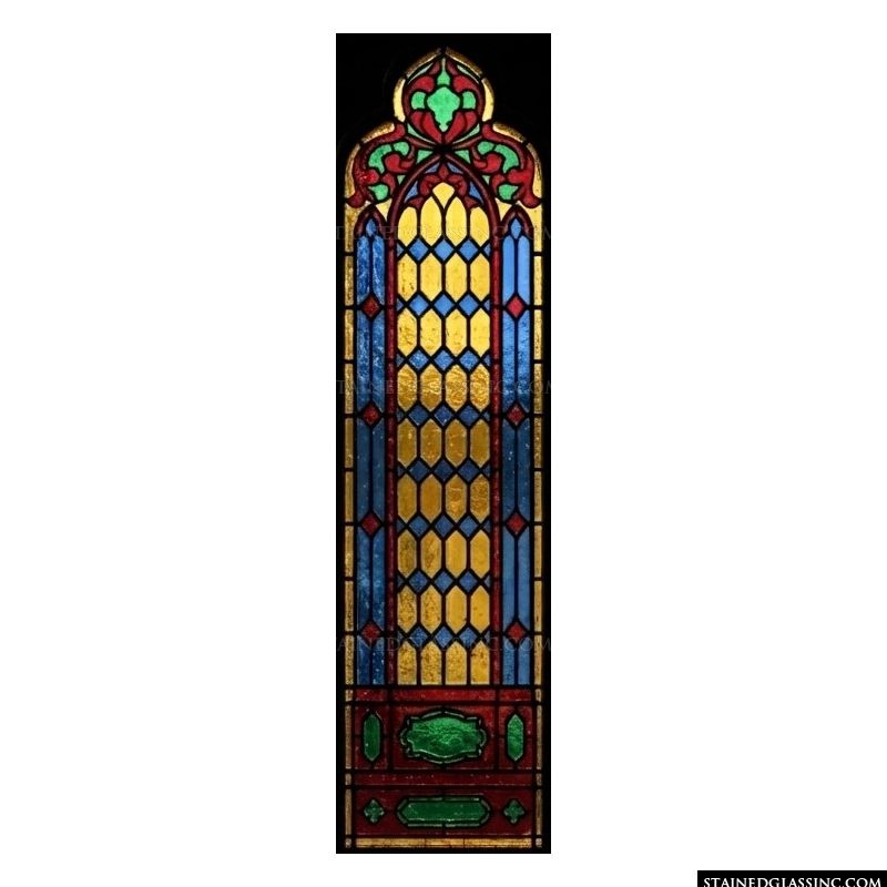 Gothic Lattice in Primary Hues