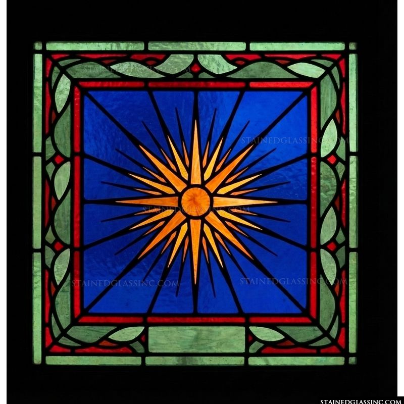 Radiant Sunburst Star