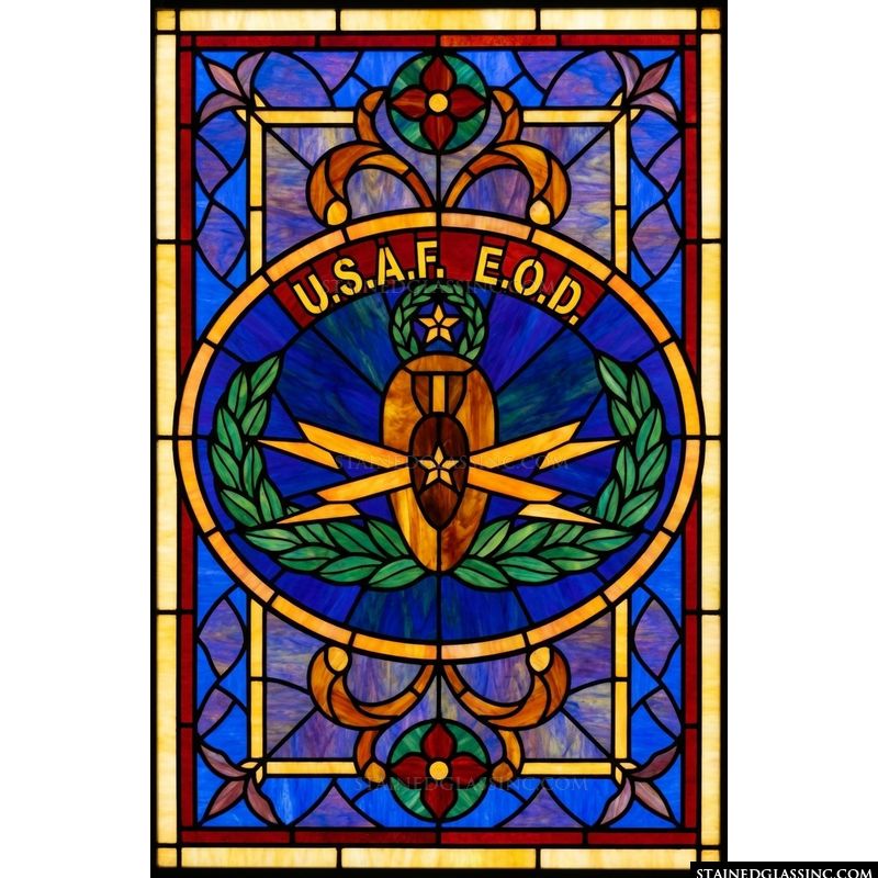 U.S.A.F. E.O.D. Insignia
