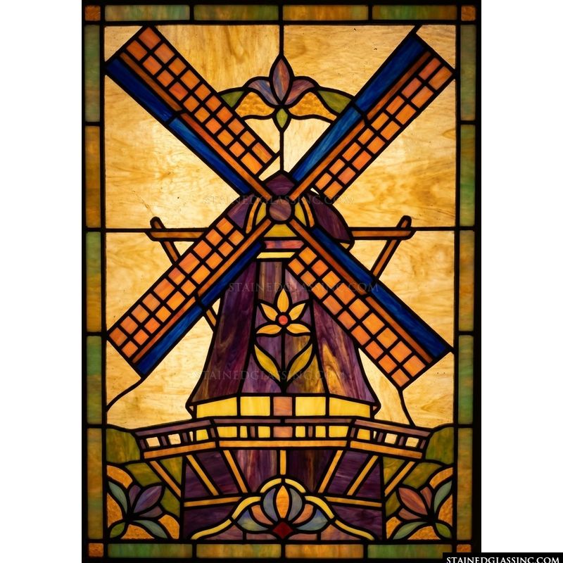 Classic Dutch Windmill