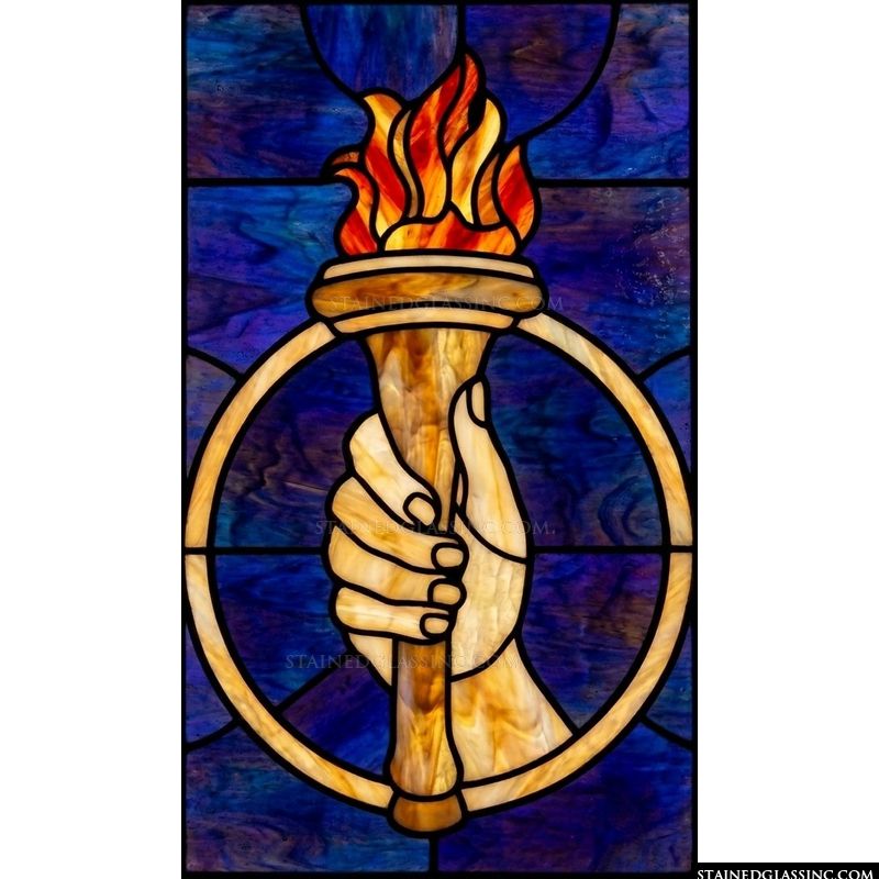 Uplifted Torch of Enlightenment