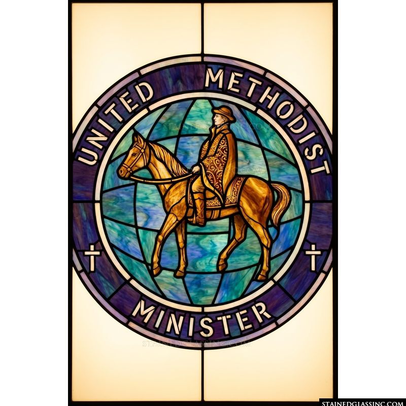 United Methodist Circuit Rider Emblem