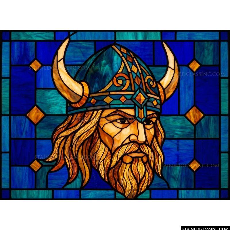 Viking Warrior Portrait