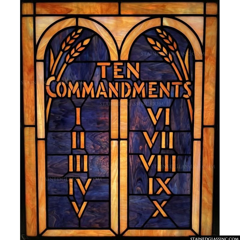 The Ten Commandments Tablets