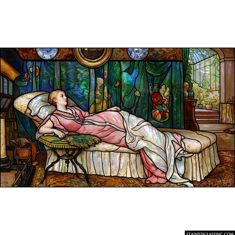 Lady on a Chaise Lounge