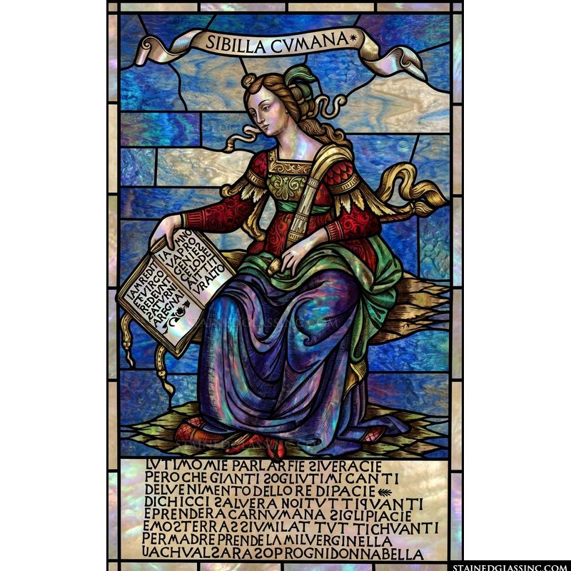 Cumaean Sibyl with Prophetic Scroll