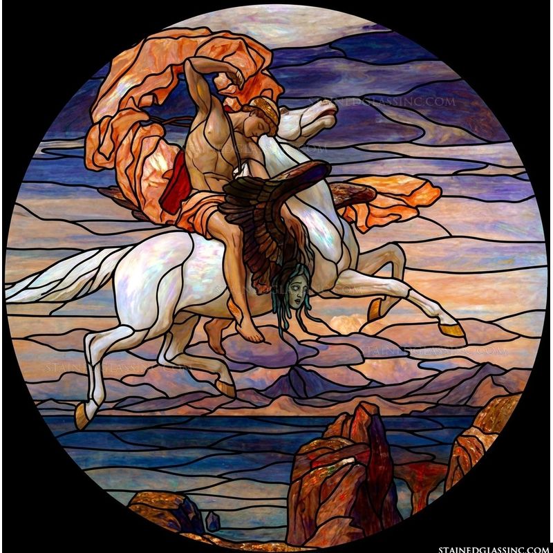 Perseus Riding Pegasus