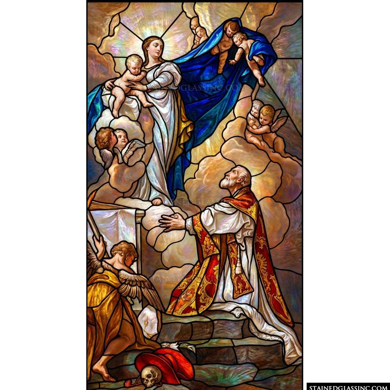 Saint Jerome in Adoration of the Madonna and Child