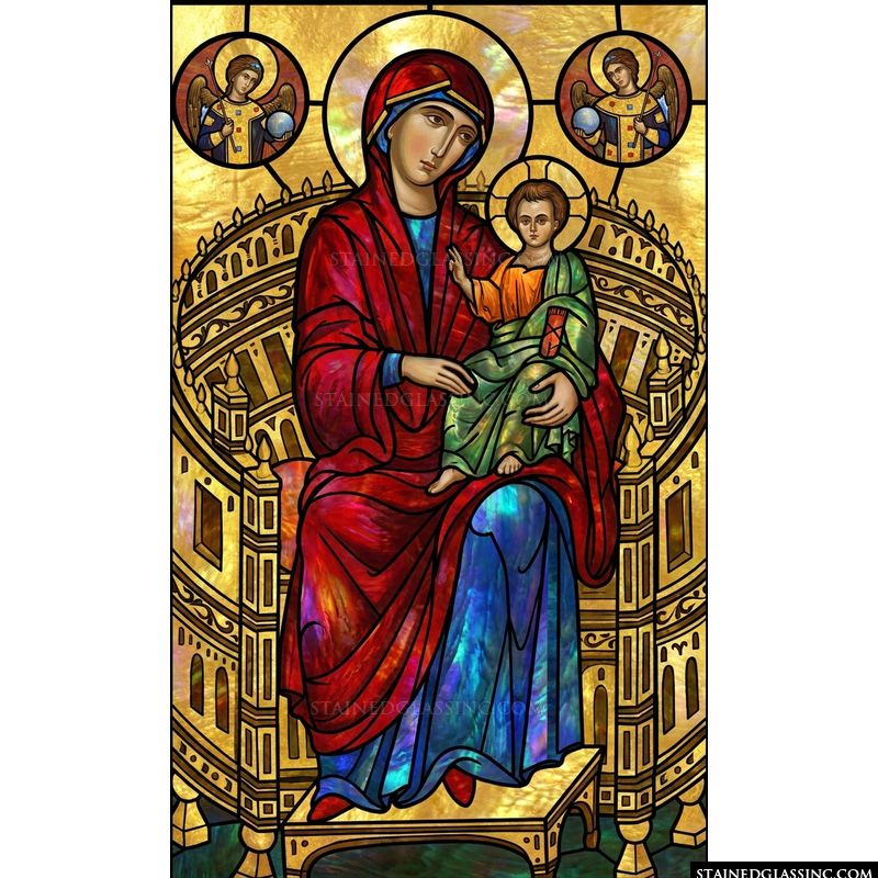Madonna and Child on Throne