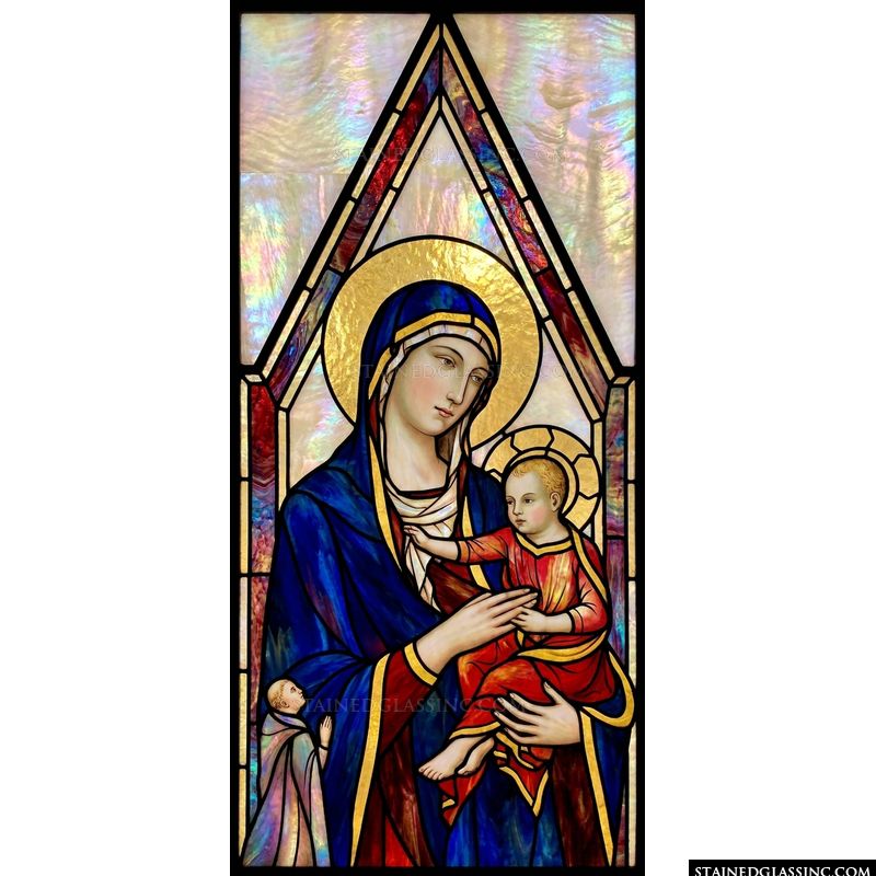 Madonna and Child with Attendant