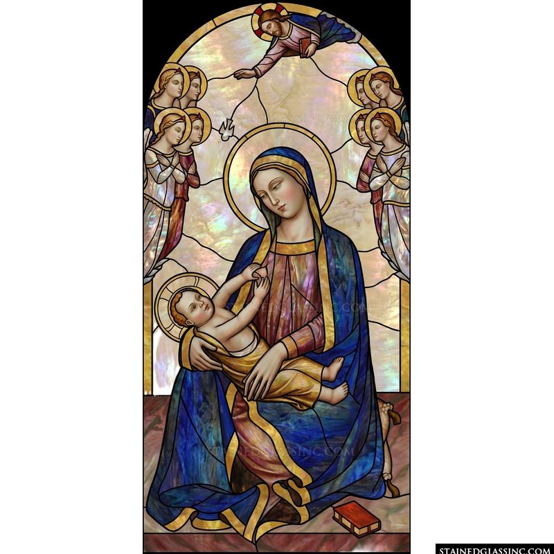 Madonna and Child with Heavenly Hosts