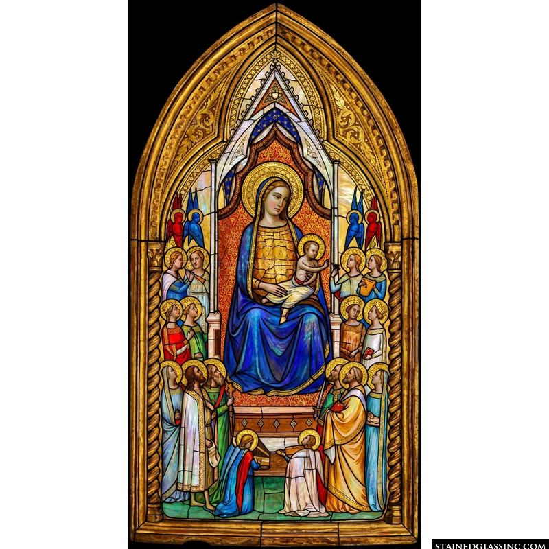 Madonna and Child Enthroned with Attending Saints