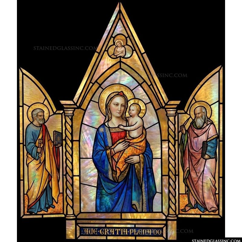 Madonna and Child with Saints Peter and Paul