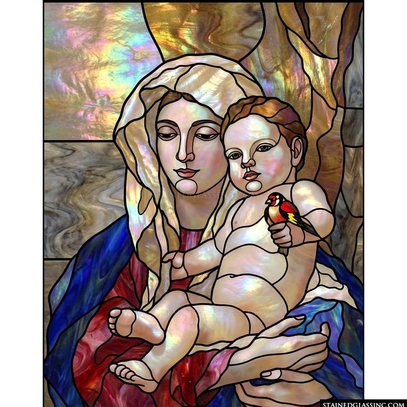 Madonna and Child with Goldfinch