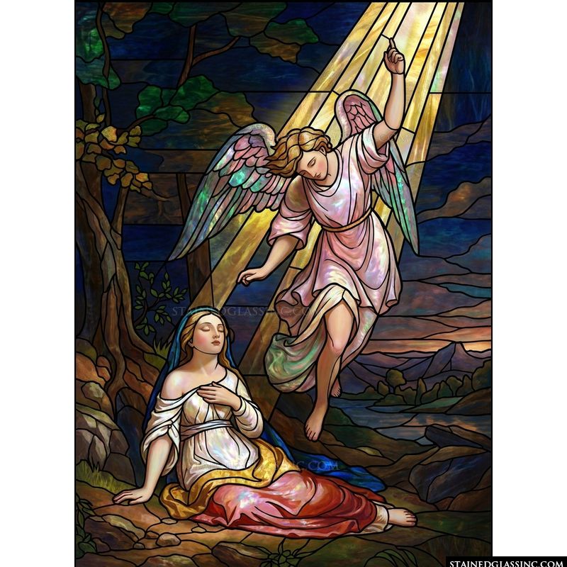 Annunciation Angel with Mary
