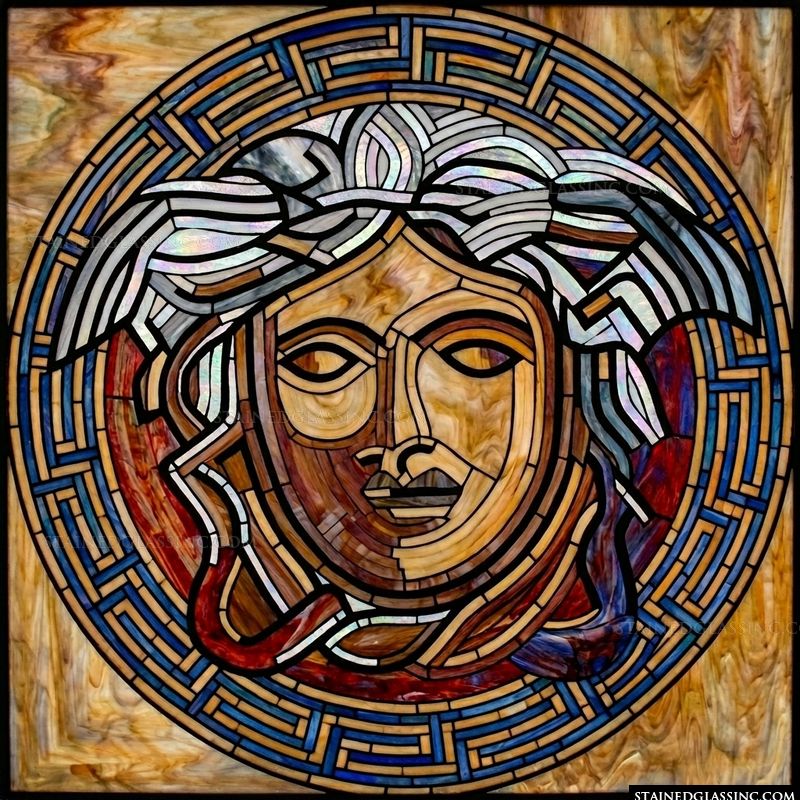 Medusa Portrait Medallion
