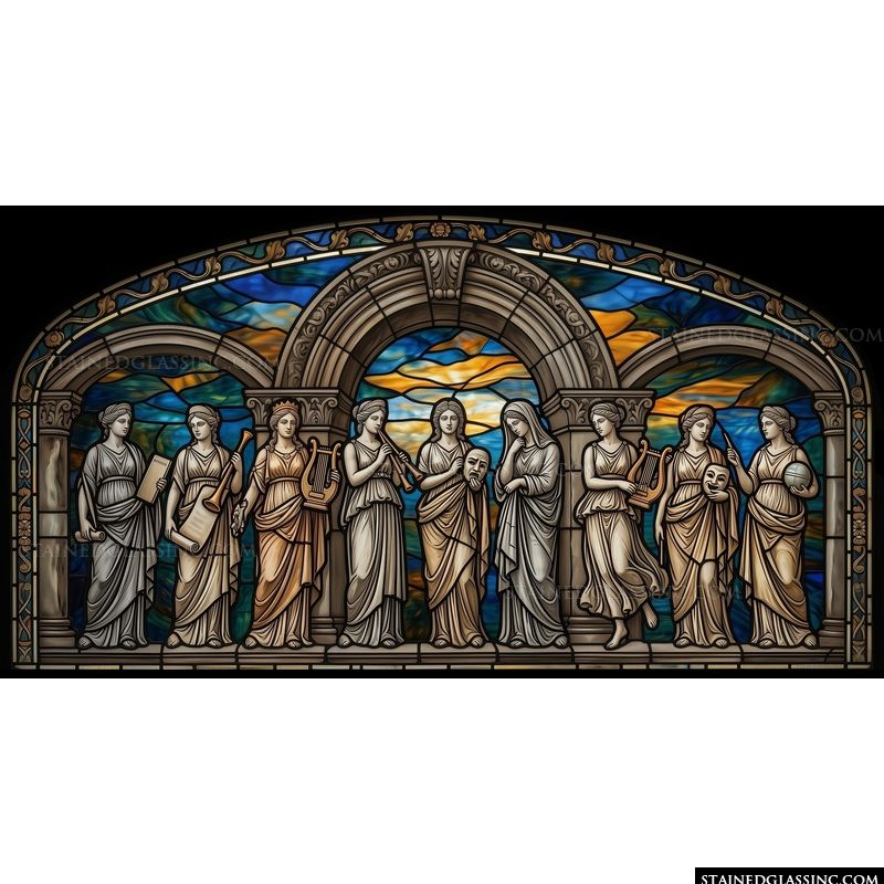 The Nine Muses of Ancient Arts