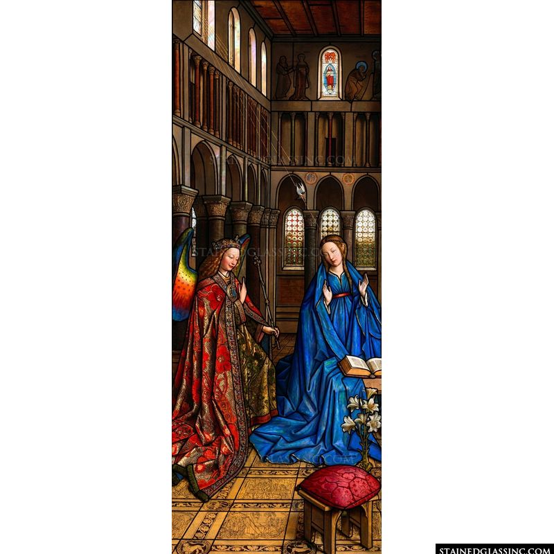 The Annunciation with Archangel Gabriel