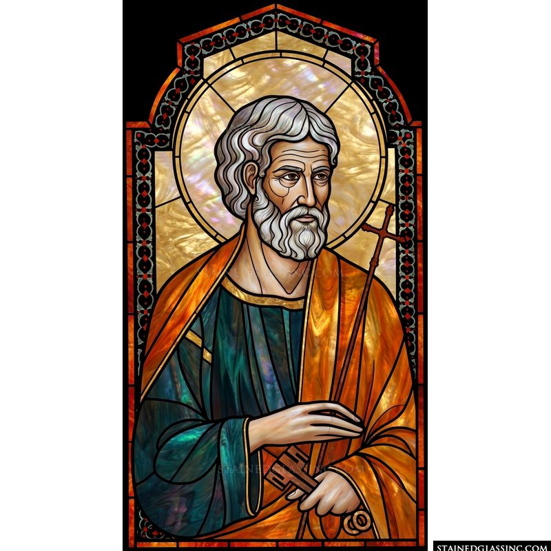Saint Peter with Keys and Cross