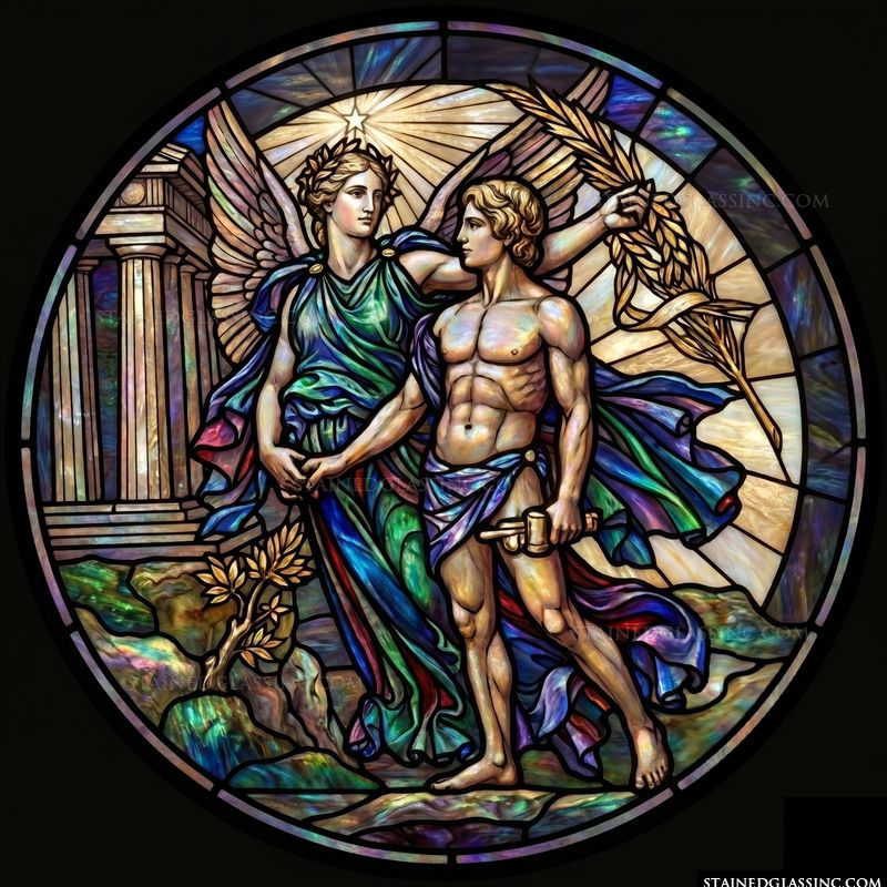 Angel and Victorious Youth