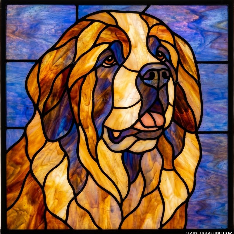 Bernese Mountain Dog Portrait