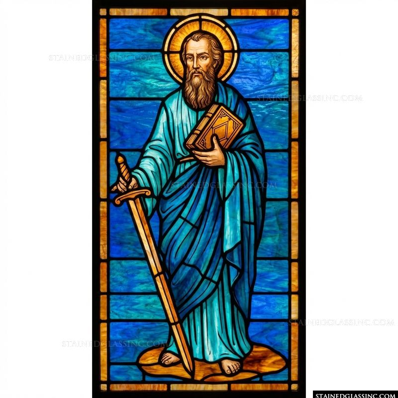Saint Paul the Apostle with Sword and Scripture