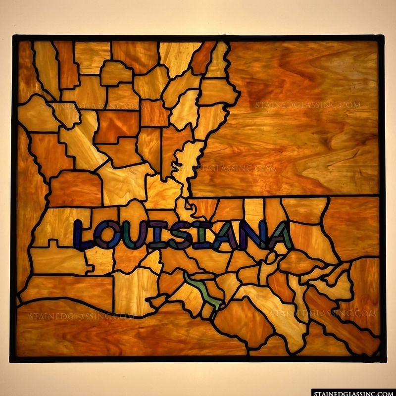 Louisiana State Map